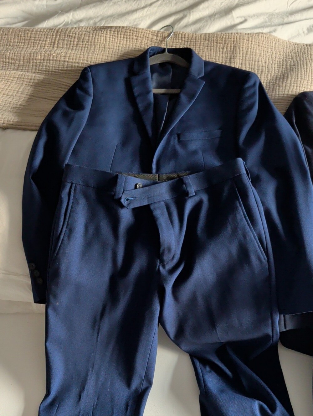Teen Classic Navy Suit Jacket & Trousers